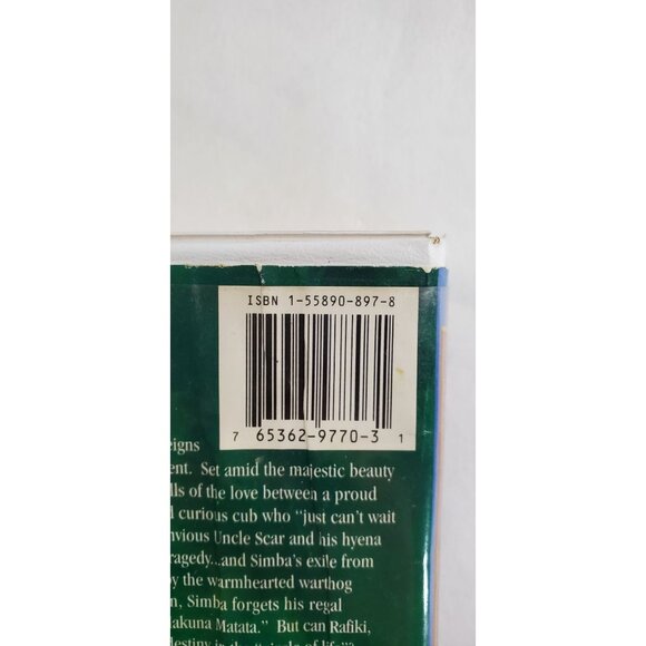 The Lion King VHS Tape 1995 - Walt Disney Masterpiece Collection - Picture 4 of 7